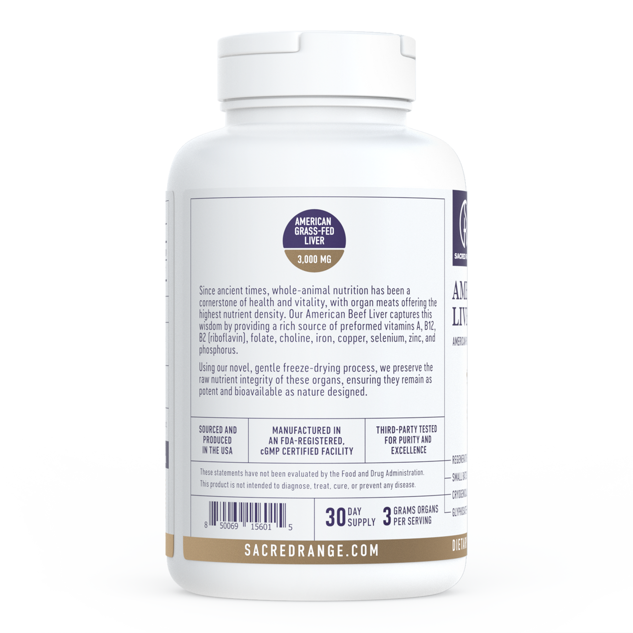 American Beef Liver Supplement