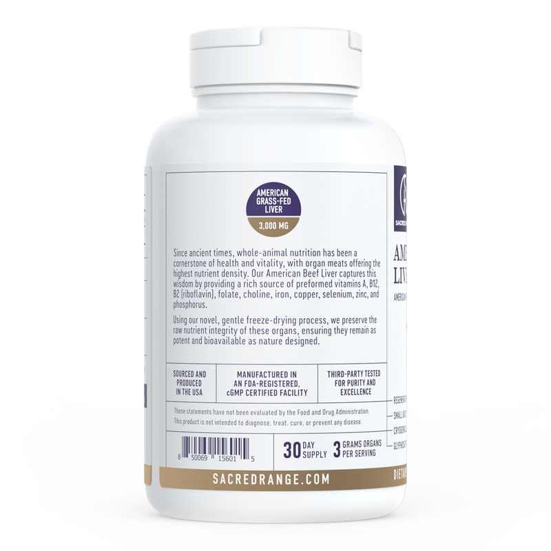 American Beef Liver Supplement