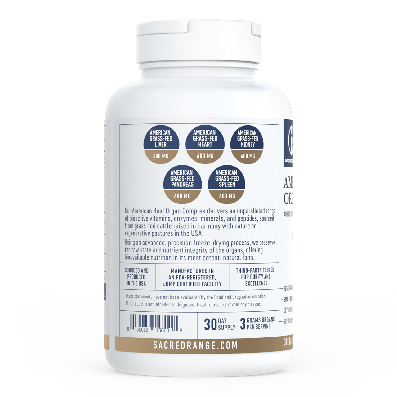 American Beef Organ Complex Supplement