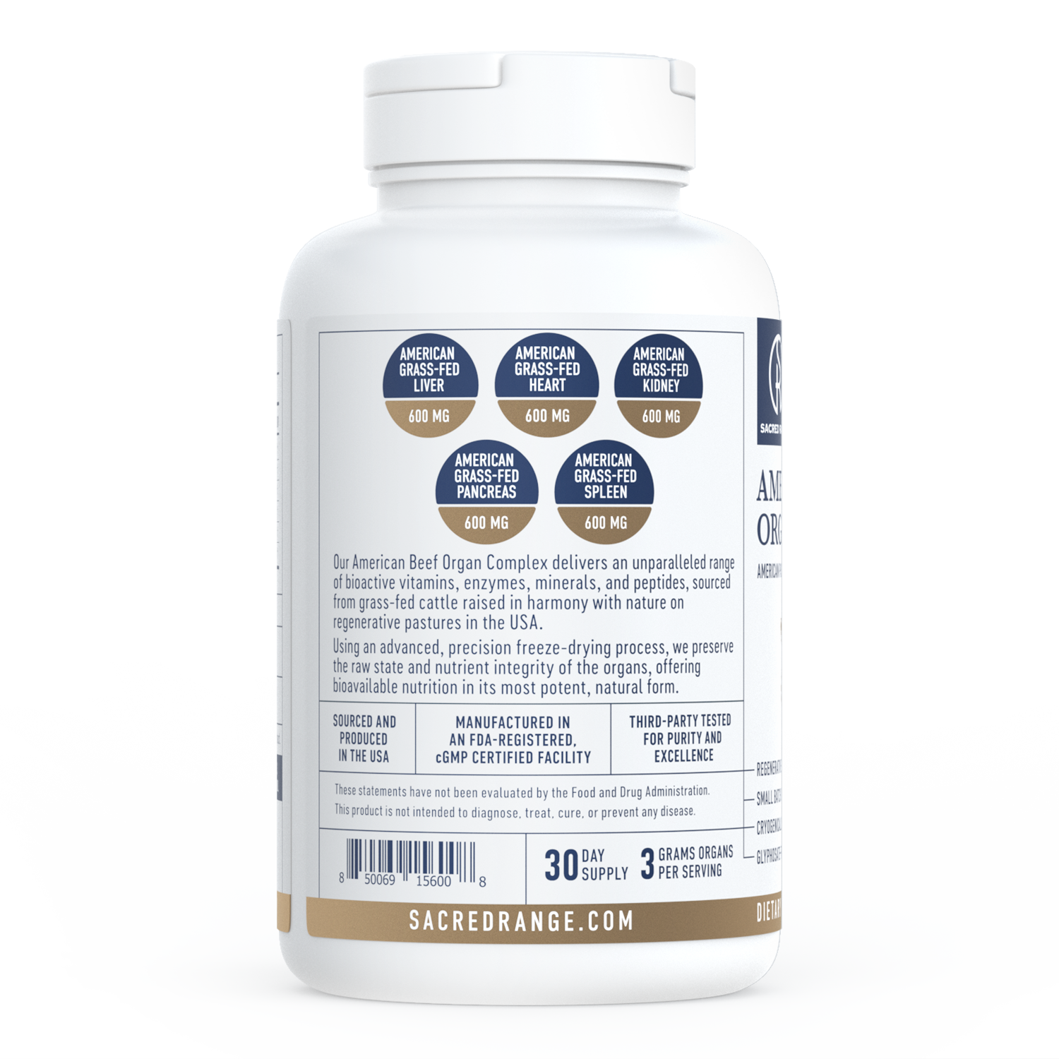 American Beef Organ Complex Supplement