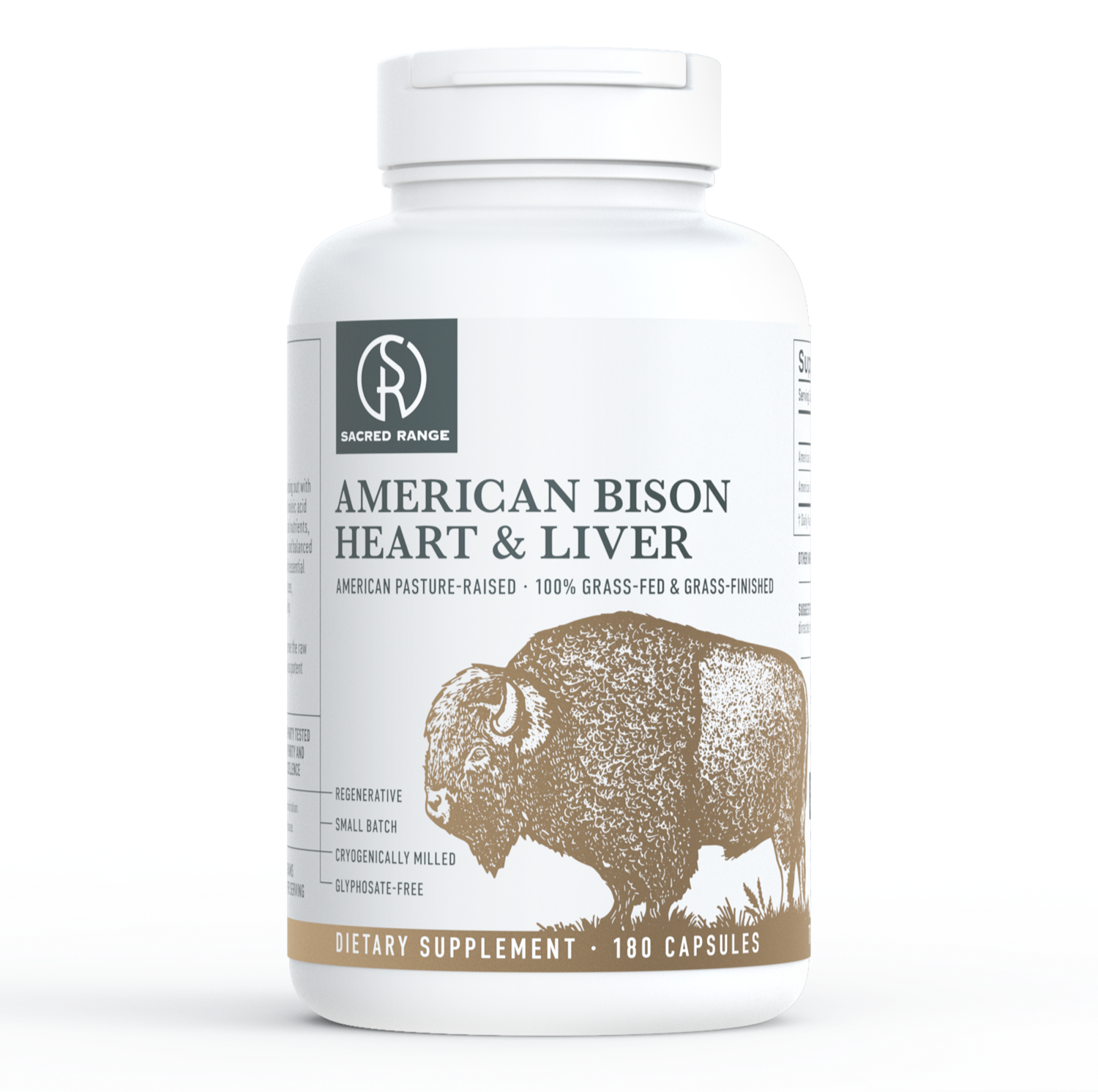 American Bison Heart & Liver Supplement