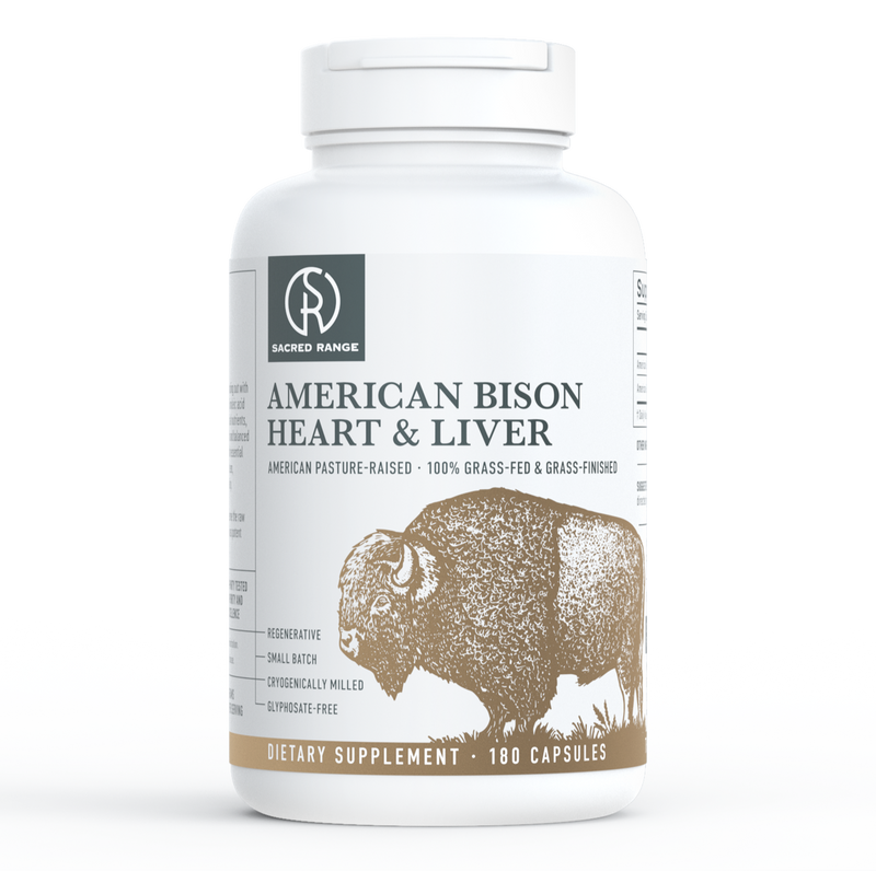 American Bison Heart & Liver Supplement