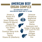 American Beef Organ Complex Supplement
