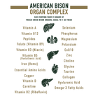 American Bison Organ Complex Supplement